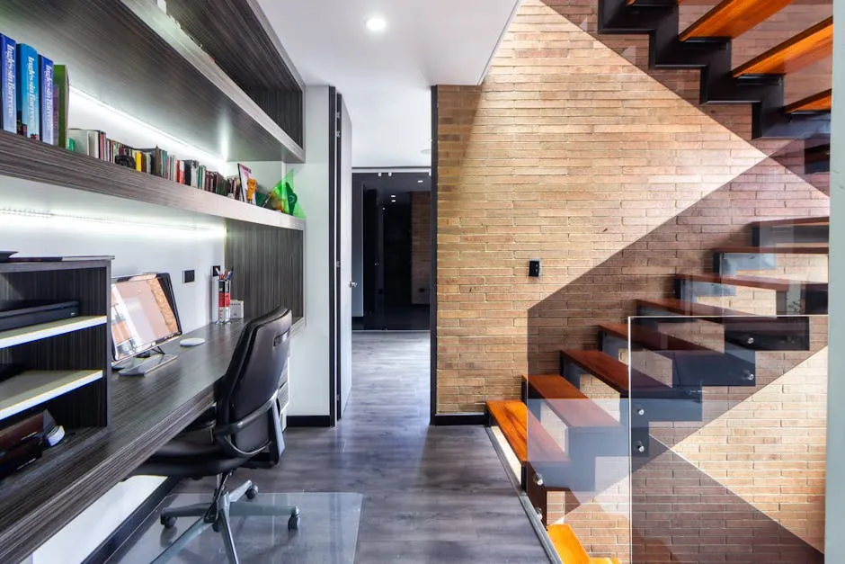 Designing a Functional Desk Space Under Your Stairs on a Budget