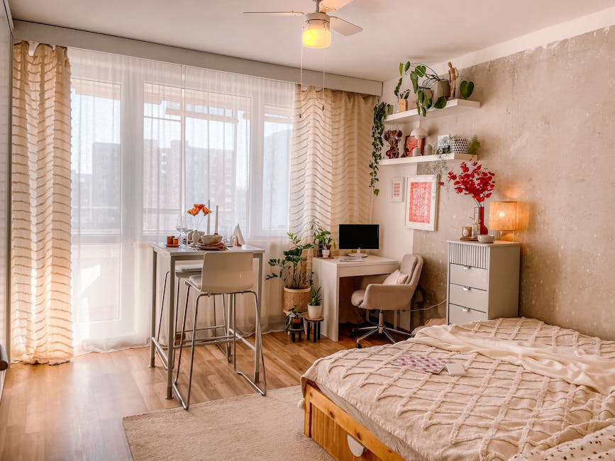 How to Design a Small Living Room That Easily Transitions from Day to Night