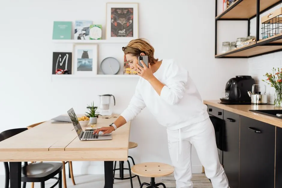 Crafting a Productive Home Office in Your Tiny Kitchen: Real Solutions